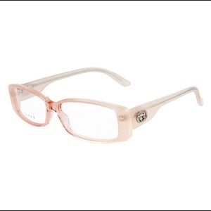 GUCCI AUTH ROSE rectangle eye frames